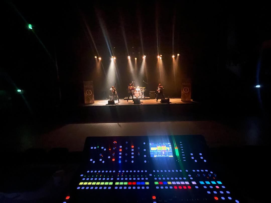 Regie son live pendant une sortie de residence